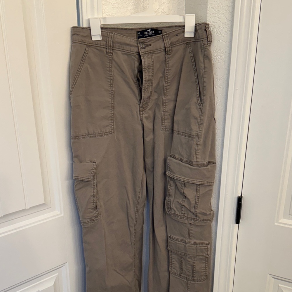 Hollister  Cargo Pants - Tan/gray